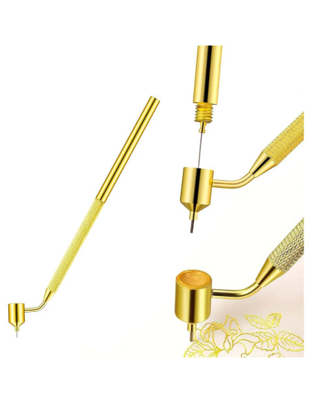 100 Pinceles de Retoque Supkeyer 0.5 mm para Pintura