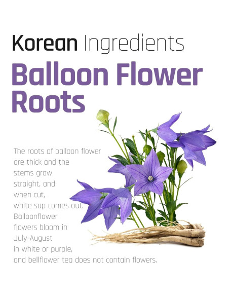 Té Herbal Coreano Premium Ssanggye Campanilla 40 Bolsitas Té Herbal Coreano Premium Ssanggye Campanilla 40 Bolsitas