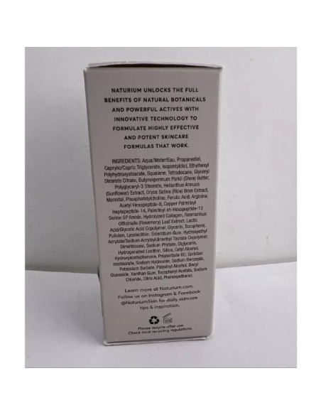 Suero Facial Reafirmante Multi-Péptido Naturium 29.57 ml