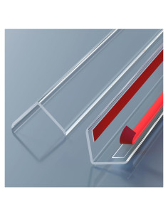 Protectores de Esquinas Transparentes Awvob 40.6cm - 2 Piezas