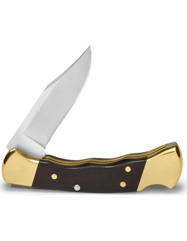 Cuchillo Plegable Buck Knives 112 Ranger 7.6 cm con Funda