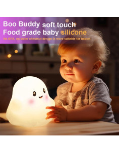 Luz Nocturna Fantasma KangTen CHEN con 13 Sonidos Interactivos 2