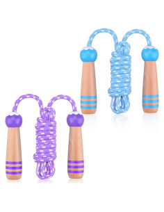 Cuerda de saltar ajustable Lorvain para niños 2.6m