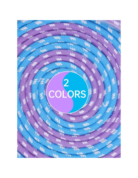 Cuerda de saltar ajustable Lorvain para niños 2.6m