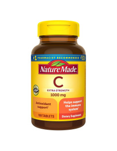 Nature Made Vitamina C 1000 mg Extra Fuerte 100 Tabletas