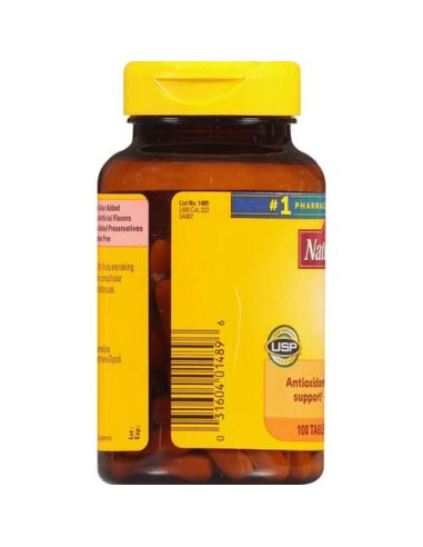 Nature Made Vitamina C 1000 mg Extra Fuerte 100 Tabletas