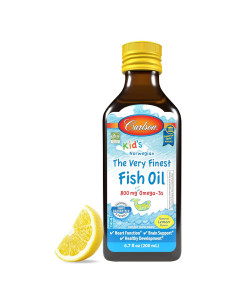 Aceite de Pescado Líquido Carlson para Niños 200 ml Omega-3