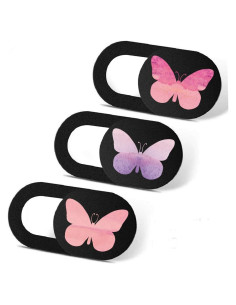 Cubierta deslizante para cámara de laptop IMNEXT2U Mariposa