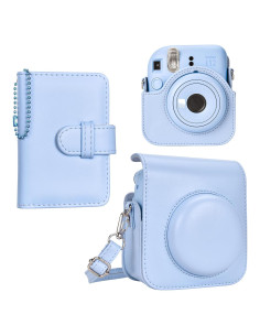 Funda y álbum para cámara Fujifilm Instax Mini 12 - Azul