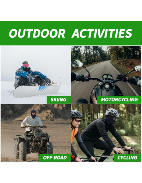 Mascarilla Balaclava Invierno LONGKING Unisex - Protección UV