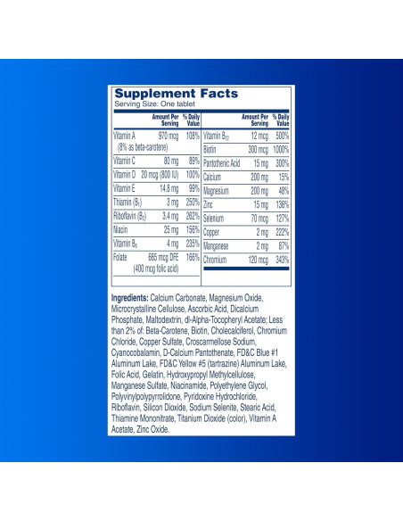 Multivitamina One A Day Hombres Pro Edge 50 Tabletas Multivitamina One A Day Hombres Pro Edge 50 Tabletas