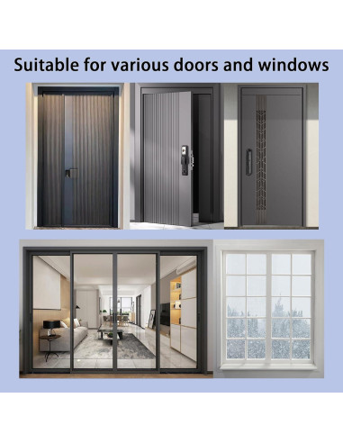 Tira de Sello Autoadhesiva Coengwui 72m A Prueba de Polvo y Sonido