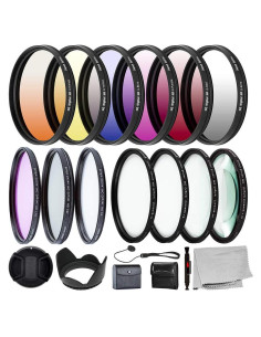 Kit de Filtros de Lente Ultimaxx 52MM - 6 Graduales + UV CPL Macro