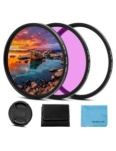 Kit de Filtros 37mm UV CPL FLD X-SweetDream para Cámaras