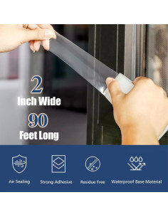 Cinta de Sellado Breliter 5.08 cm x 27.43 m Transparente 2