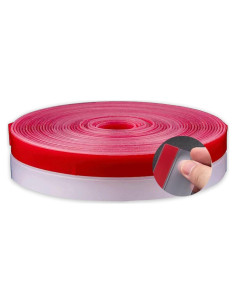 Burlete de Silicona LIDERI 10m x 25mm Transparente para Puertas