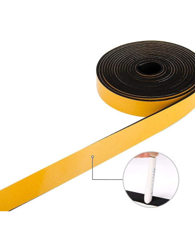 Cinta de Sellado Espuma CloudBuyer 4 Metros 1.27cm Ancho