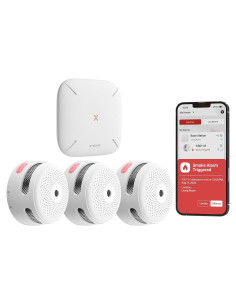 Detector de Humo Inteligente X-Sense FS31 con Estación Base