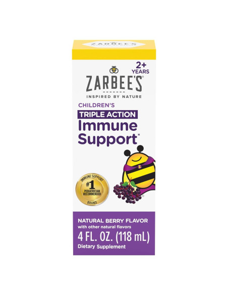 Jarabe de Saúco Zarbee para Niños 118 ml - Apoyo Inmunológico