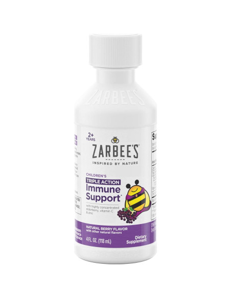 Jarabe de Saúco Zarbee para Niños 118 ml - Apoyo Inmunológico