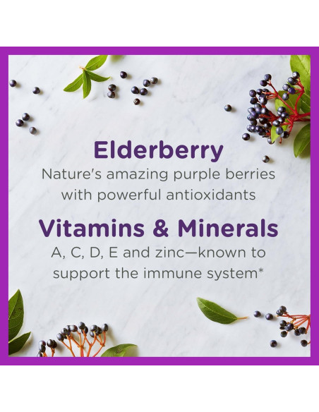 Jarabe de Saúco Zarbee para Niños 118 ml - Apoyo Inmunológico