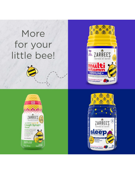 Jarabe de Saúco Zarbee para Niños 118 ml - Apoyo Inmunológico