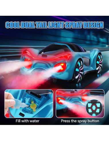 Coche RC Drift SHANTOU 2900 con Luces y Sonido 360