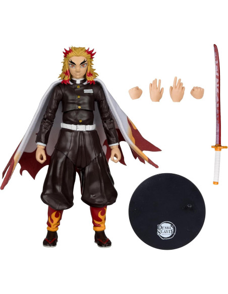 Figura de acción McFarlane Toys Kyojuro Rengoku 27.9 cm Figura de acción McFarlane Toys Kyojuro Rengoku 27.9 cm
