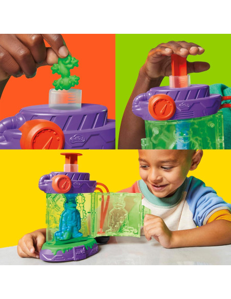 Play-Doh Tortugas Ninja Estación de Mutación con Donatello 10 cm