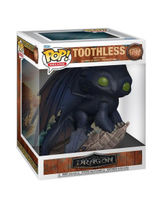 Funko Pop Deluxe Sin dientes Cómo entrenar a tu dragón 16.36 cm