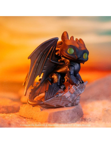 Funko Pop Deluxe Sin dientes Cómo entrenar a tu dragón 16.36 cm