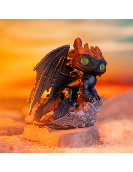 Funko Pop Deluxe Sin dientes Cómo entrenar a tu dragón 16.36 cm