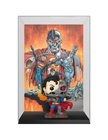 Figura Funko Pop DC Cyborg Superman 11 cm Vinilo Coleccionable