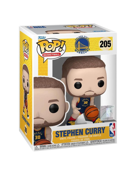 Figura Funko Pop NBA Stephen Curry Golden State Warriors 10.5cm