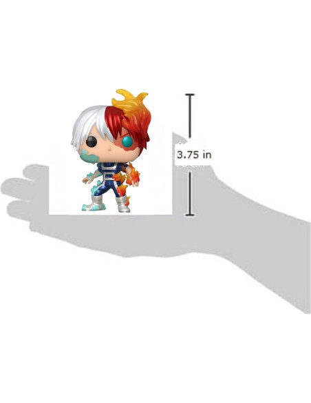 Figura Funko POP! Todoroki Mi Academia de Héroes Metálico