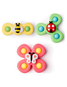 Juguete de Baño Sensorial LiKee Insecto-1 con Ventosa 20x12cm