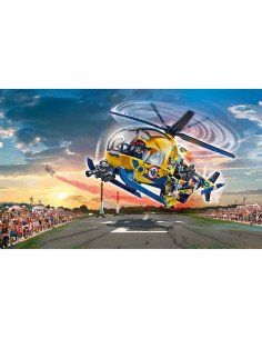 Helicóptero de Espectáculo Aéreo Playmobil 70833 con Cámara 2