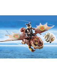 Set de Juego Playmobil Carrera de Dragones Patán y Meatlug 2