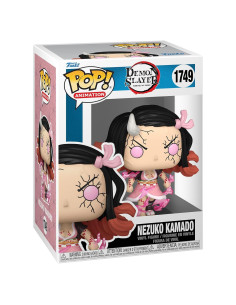 Figura Funko POP Nezuko Kamado Demonio 10cm Cazador de Demonios