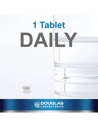 Suplemento de Metil Folato L-5-MTHF Douglas Laboratories 1000 mcg - 60 Tabletas