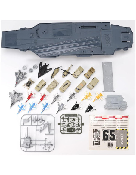 Juguete Mega Portaaviones Liberty Imports 84 cm con Jets y Soldados Juguete Mega Portaaviones Liberty Imports 84 cm con Jets y Soldados