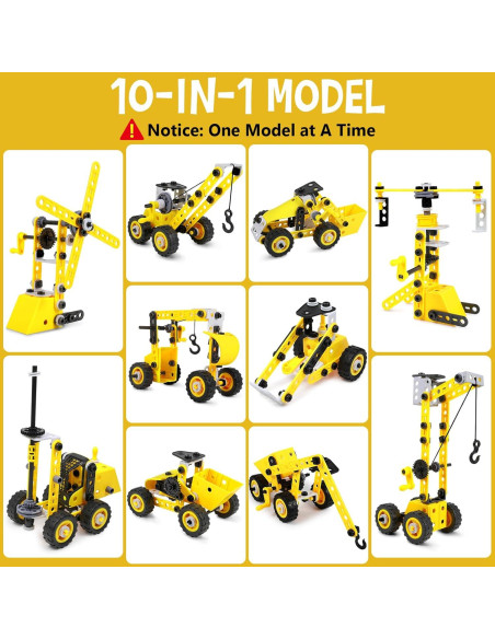 Kit de Juguetes STEM 10 en 1 Yuanyi para Niños 5+ Años Kit de Juguetes STEM 10 en 1 Yuanyi para Niños 5+ Años