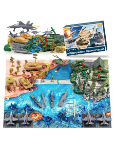 Set de Juguetes de Soldados Militares Shantou 20 Figuras 0.98kg