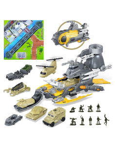 Set de Juguetes de Aviación y Ejército de deAO - 20 Piezas