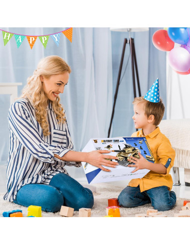 Conjunto de Juguetes de Tanque Militar COOLFOX 19 Piezas