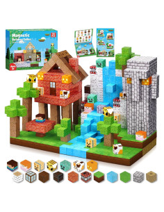 150 Bloques Magnéticos ToyUnited - Juguetes de Construcción STEM 3-8 años