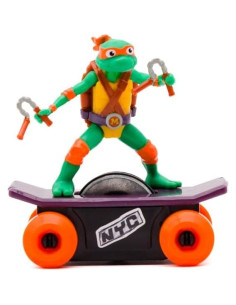 Juguete Patineta Tortugas Ninja Mikey con Rampa 5.7x7.6cm 2