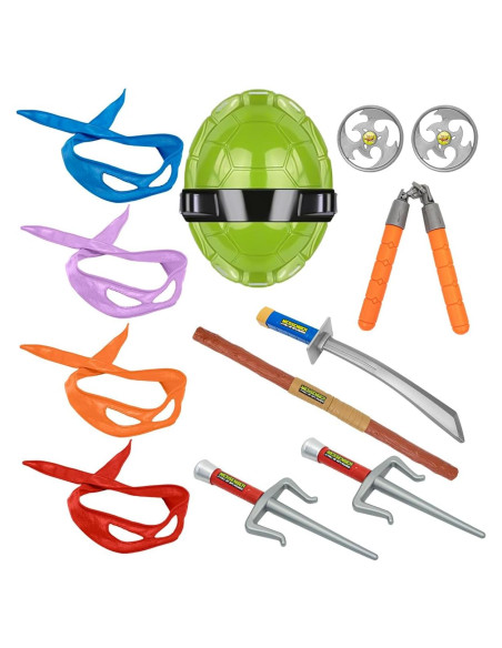 Disfraz de Superhéroe Tortuga Ninja con Accesorios para Niños