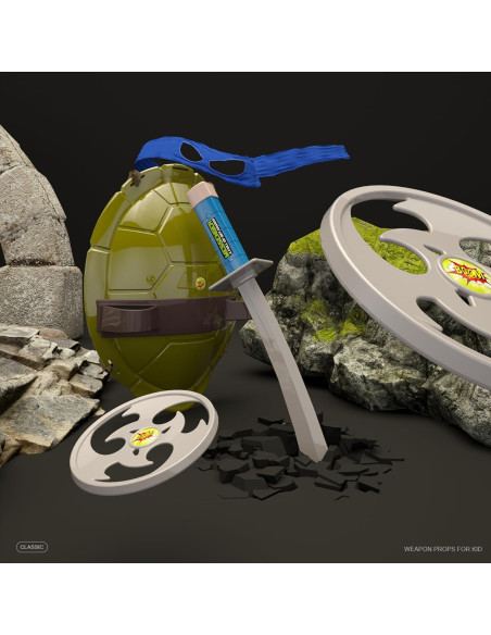 Disfraz de Superhéroe Tortuga Ninja con Accesorios para Niños