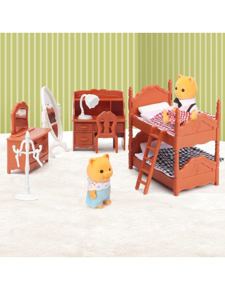 Juego de Muebles para Casa de Muñecas Anbeiya - Accesorios para Niños Juego de Muebles para Casa de Muñecas Anbeiya - Accesorios para Niños